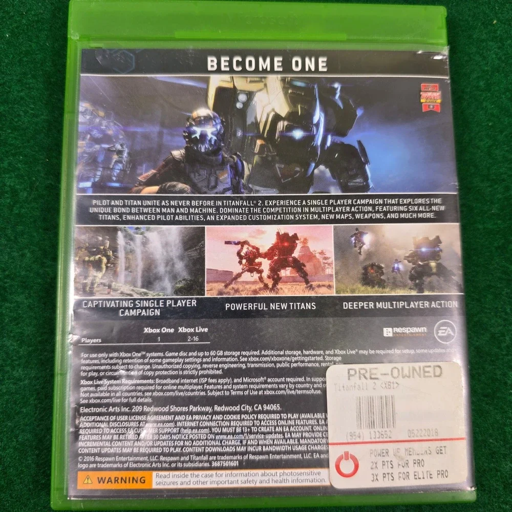 Microsoft titanfall xbox